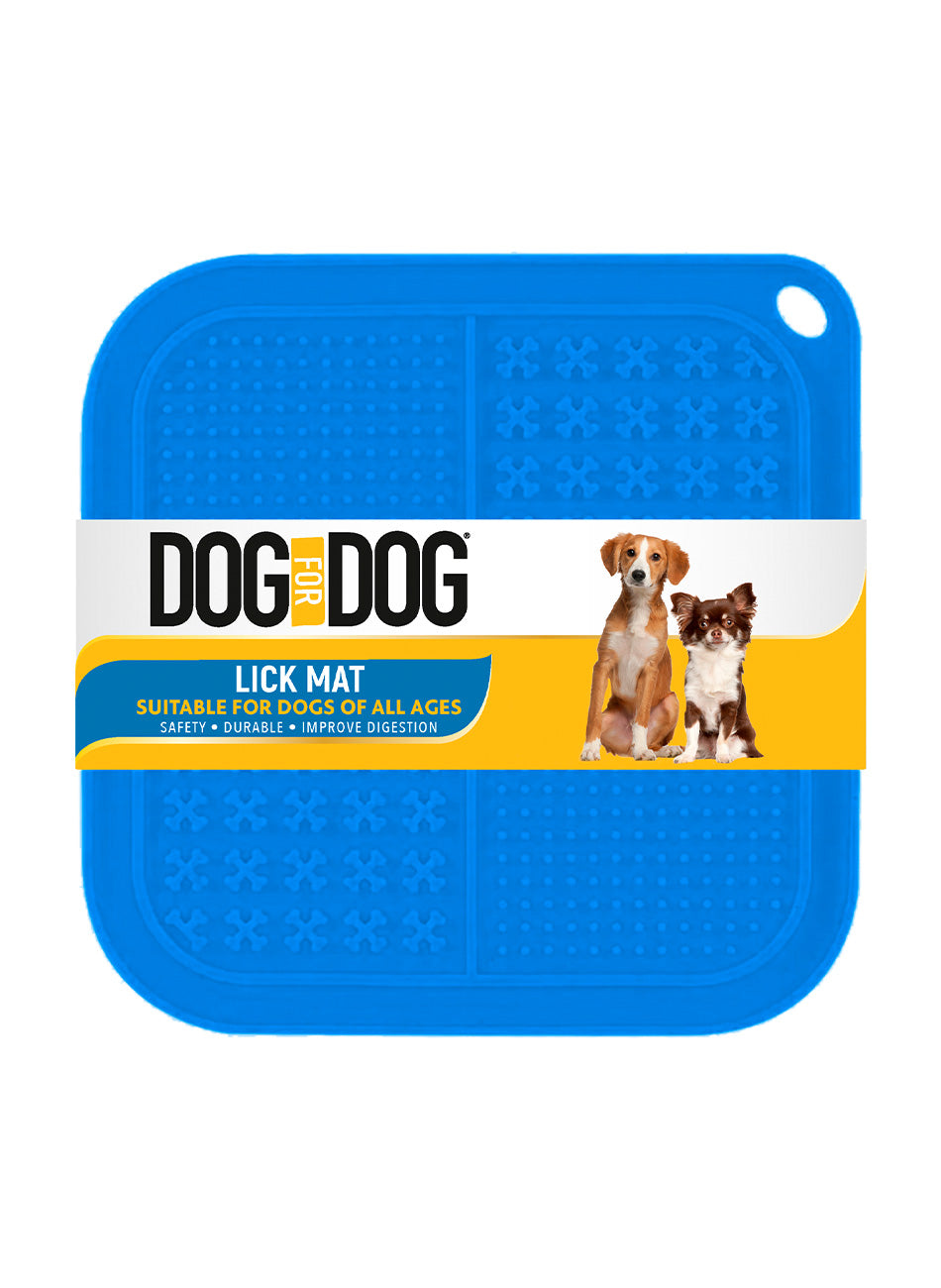 Lick Mat Dogs + Cats 100% Silicone BPA Free