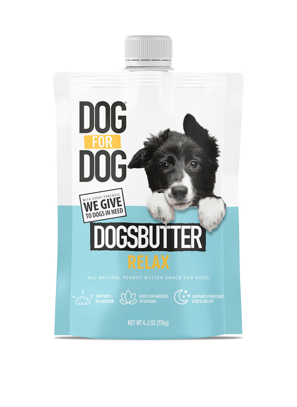 All-Natural Relax DogsButter 6.2oz Pouch