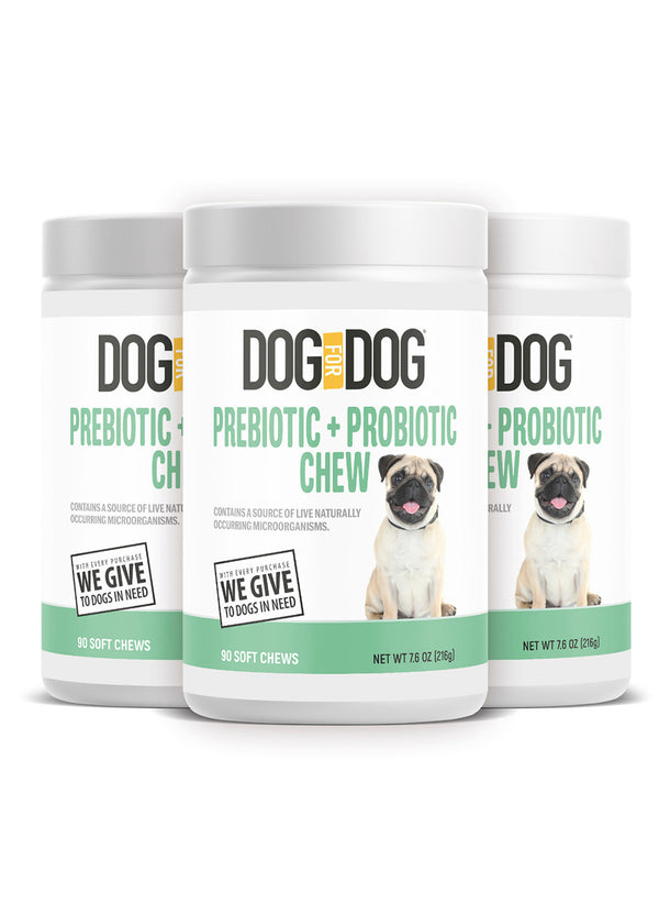 Prebiotic + Probiotic Supplement Chew Bundle