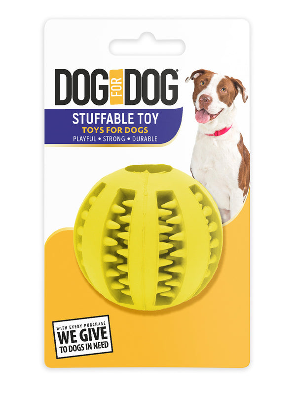 Stuffable Ball for Chewing and Teeth DogsToy